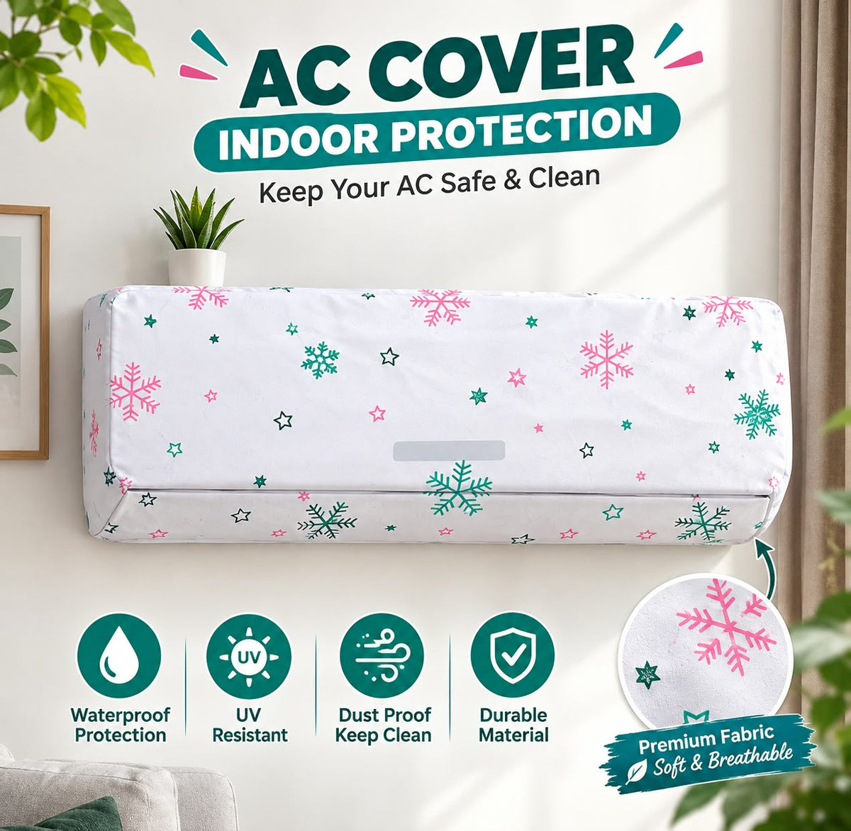 2 layer Ac Indoor & Outdoor Cover